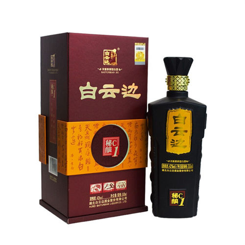 42度白云边秘酿c1浓酱兼香型白酒