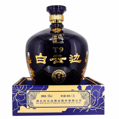 53度白云边窖藏t9浓酱兼香型白酒