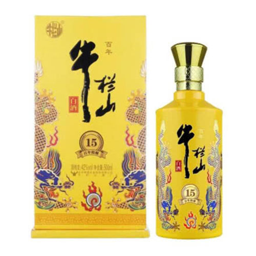 42度牛栏山二锅头小黄龙百年特酿15年